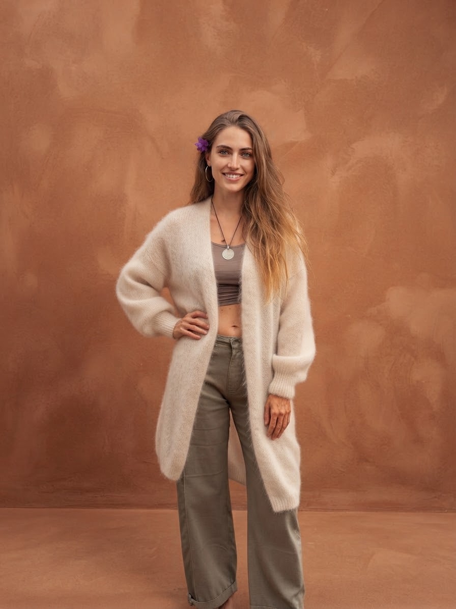 Maxi Cardigan Mohair