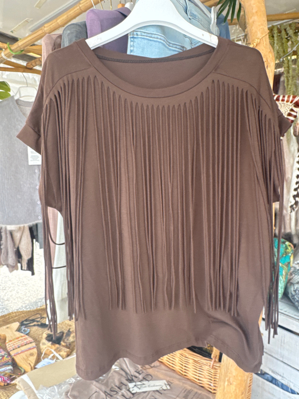 Maglia Wild & Free con Frange