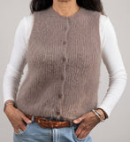 Gilet Classico Mohair Bottoni
