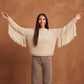Maglione Lana con Frange
