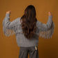 Maglione Lana con Frange