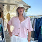 Maglia Batwing con bottoni