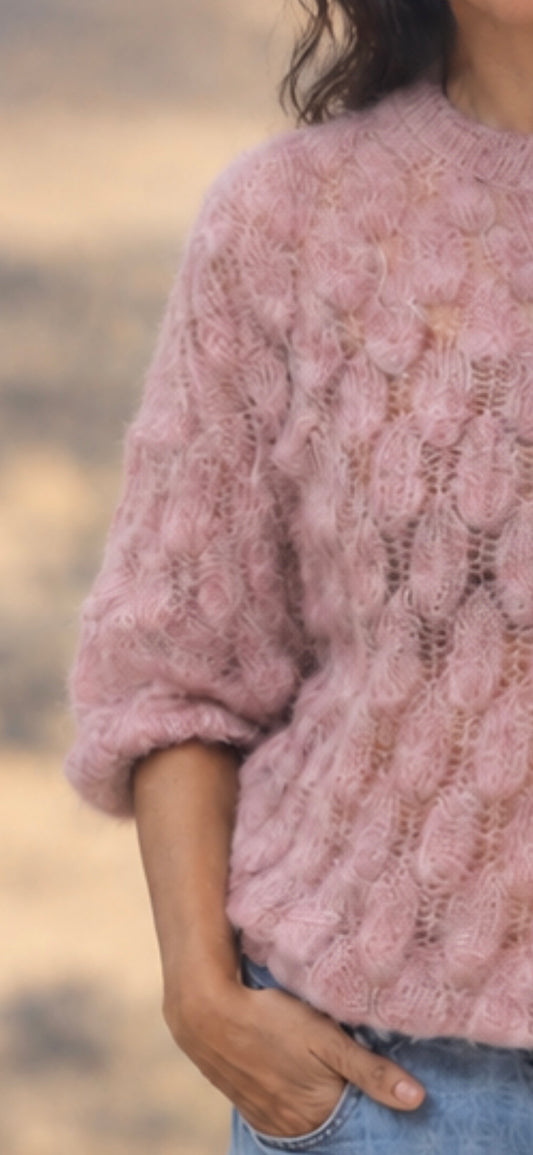 Maglione Mohair Petalo
