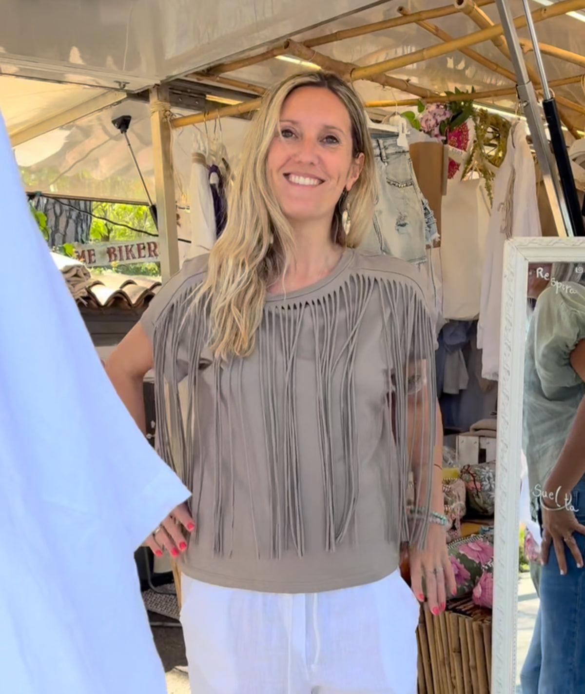 Maglia Wild & Free con Frange
