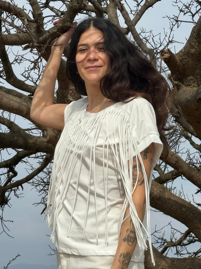 Maglia Wild & Free con Frange