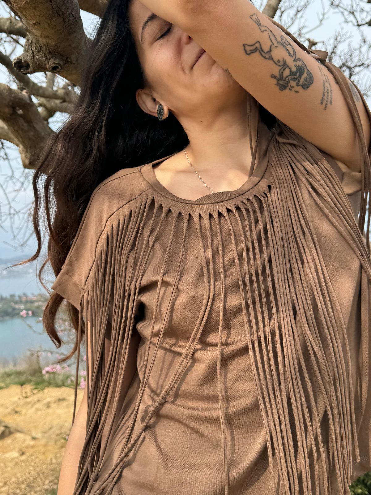Maglia Wild & Free con Frange