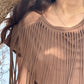 Maglia Wild & Free con Frange