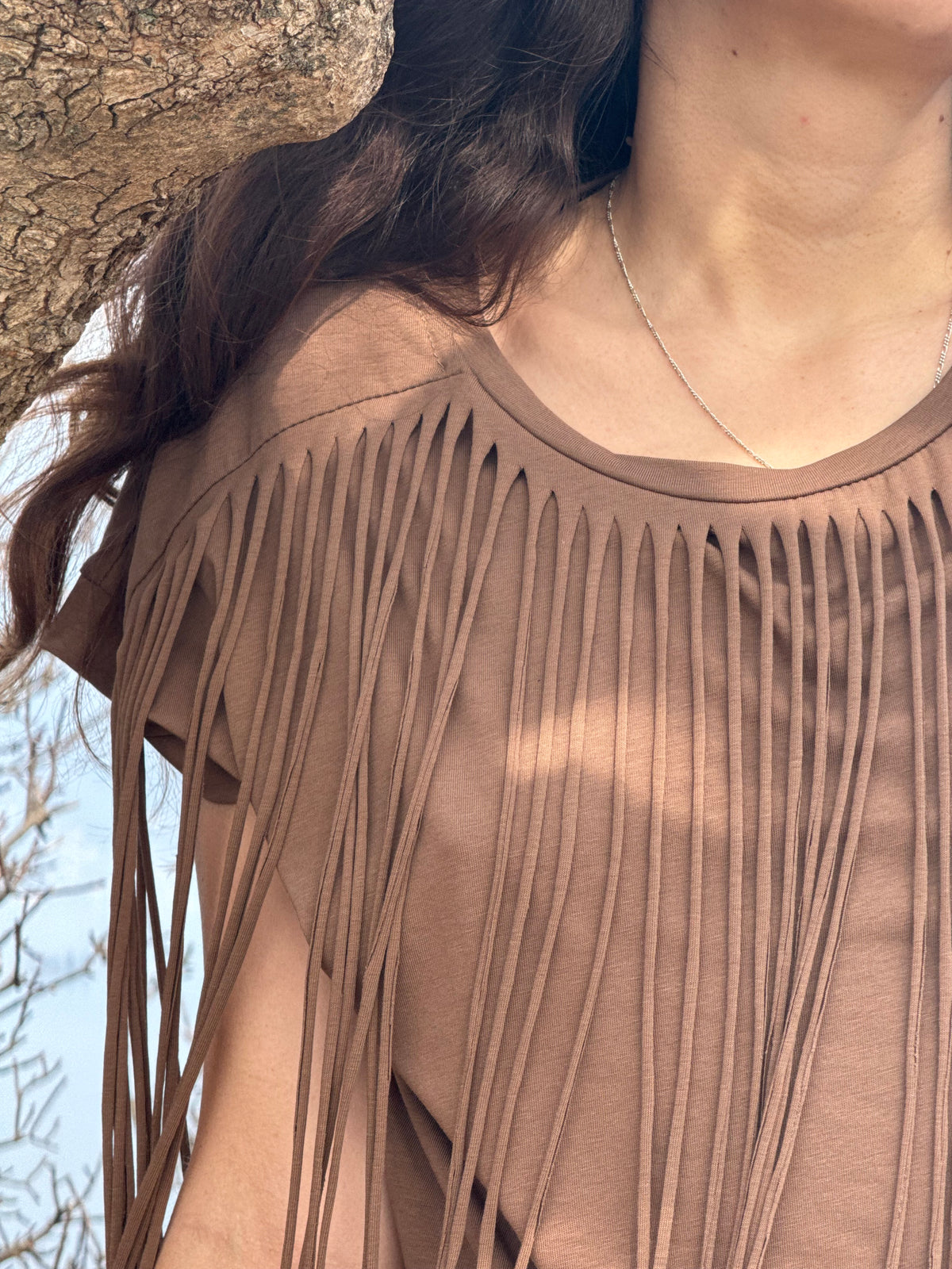 Maglia Wild & Free con Frange