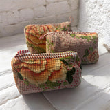 Pochette grande in cotone trapuntato