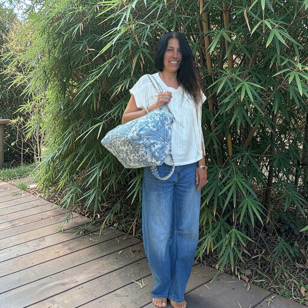 Borsa in Cotone Trapuntato