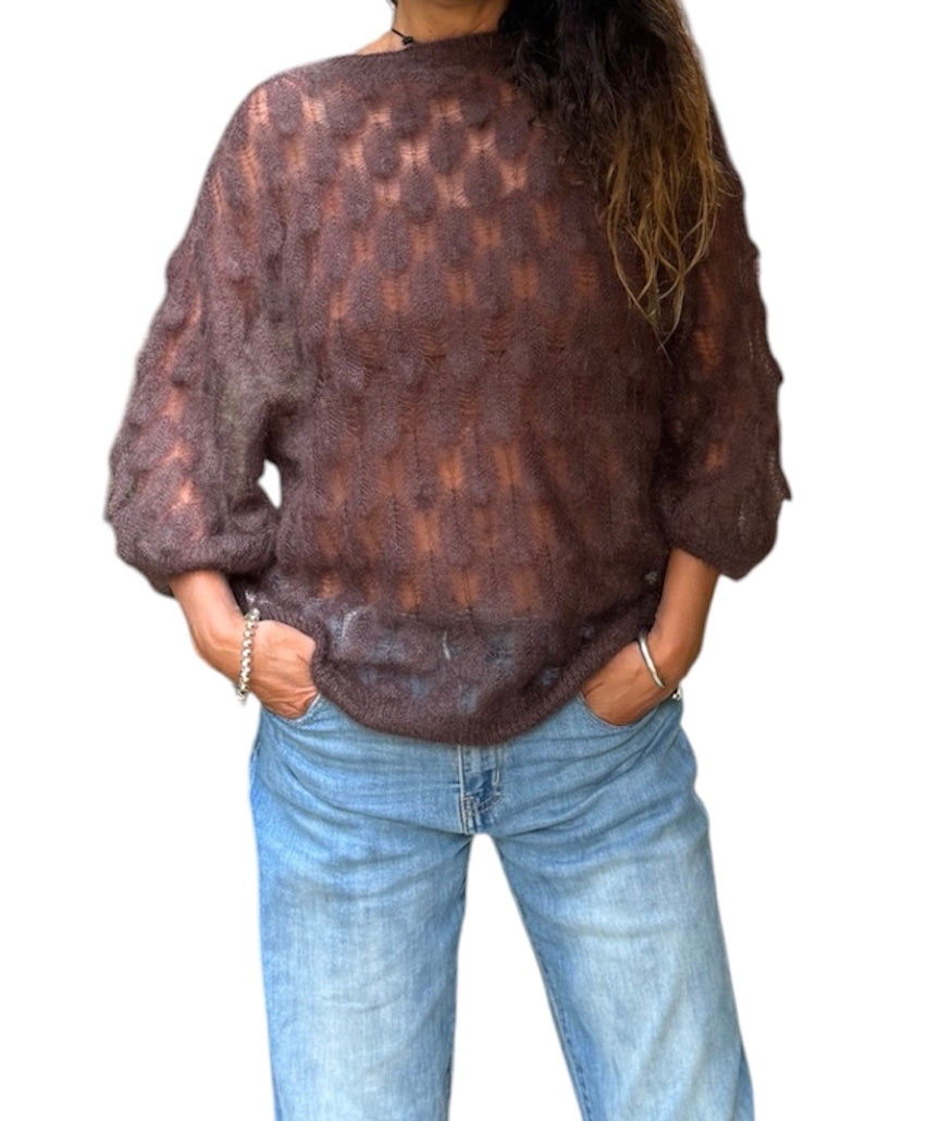 Maglione Mohair Petalo